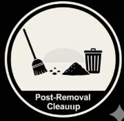 Site cleaned of all grindings and debris